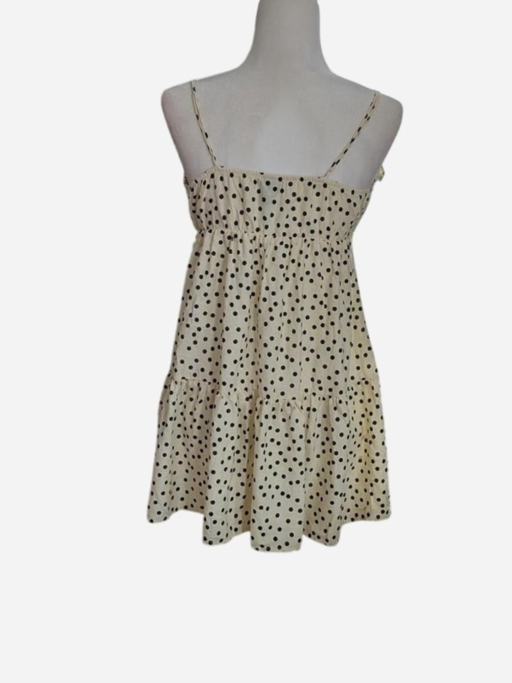 wild fable Cream Polka Dot Mini Dress - Picture 4 of 10